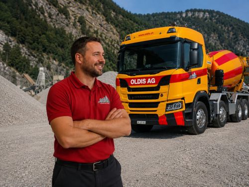 Ihr Job als Chauffeur (LKW und Betonmischer) bei Kieswerk Oldis - Chur und Haldenstein (Graubünden)